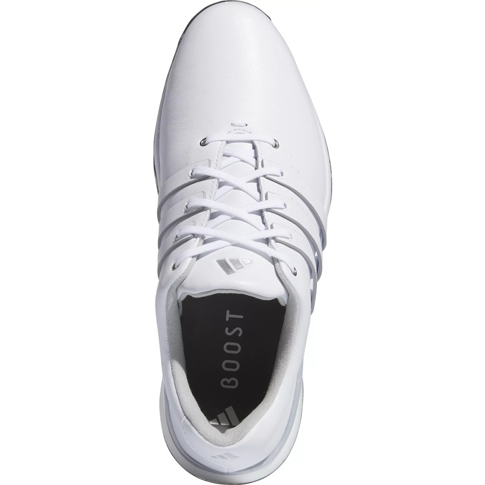 Adidas Men's Tour360 25 SL Golf Shoes White/Silver - Maple Hill Golf